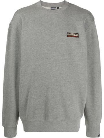 Napapijri The Tribe Base Sweatshirt - Grey