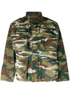 Maharishi - Short Camouflage Parka - Men - Cotton - L, Green, Cotton