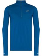 Asics Half-zip Long-sleeve T-shirt - Blue