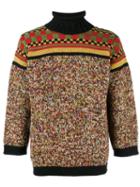 Jean Paul Gaultier Vintage Mixed Pattern Jumper, Men's, Size: S/m