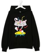 Jeremy Scott Junior Printed Hoodie - Black