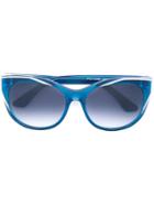 Thierry Lasry Cat Eye Sunglasses, Women's, Blue, Acetate/plastic