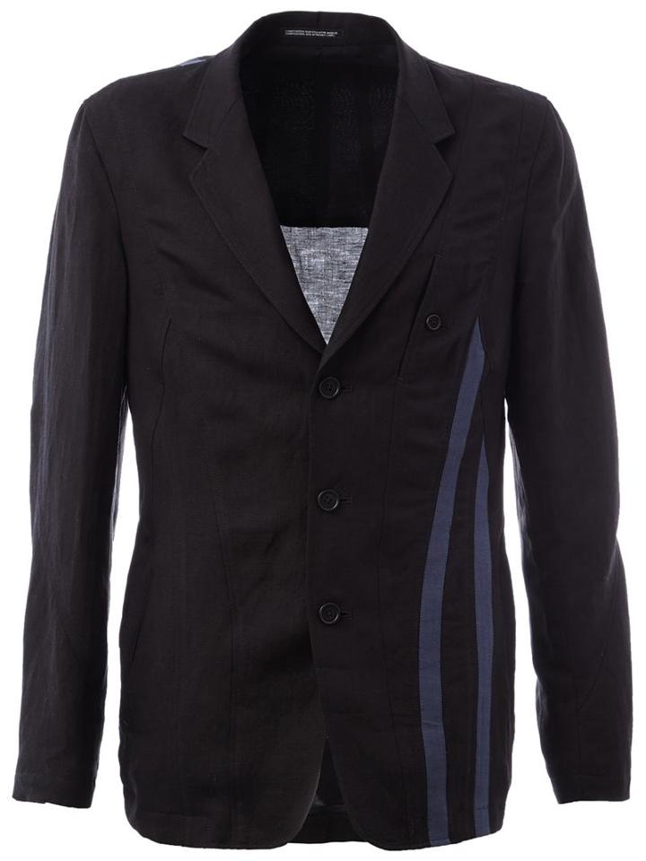 Yohji Yamamoto Curves Embroidered Blazer