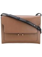 Marni - Trunk Pouch Shoulder Bag - Women - Calf Leather - One Size, Brown, Calf Leather