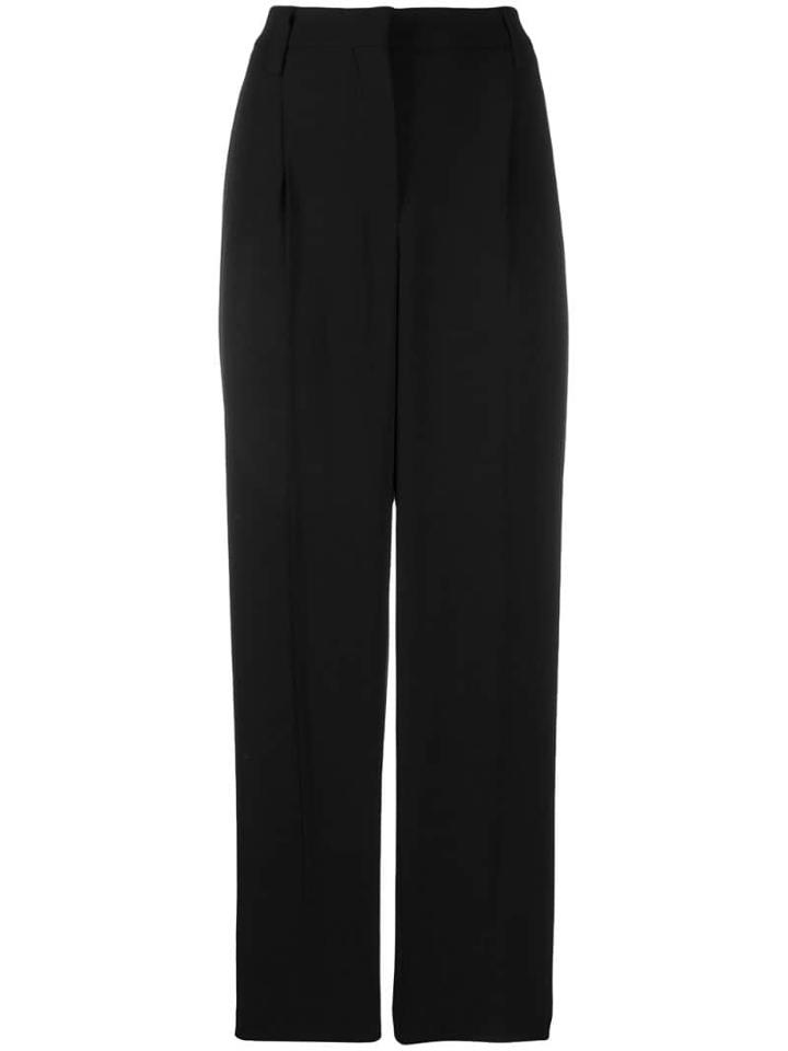 Brunello Cucinelli Straight-leg Tailored Trousers - Black