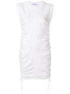 T By Alexander Wang Ruched Tank Dress - White