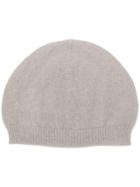 Rick Owens Knitted Beanie - Nude & Neutrals