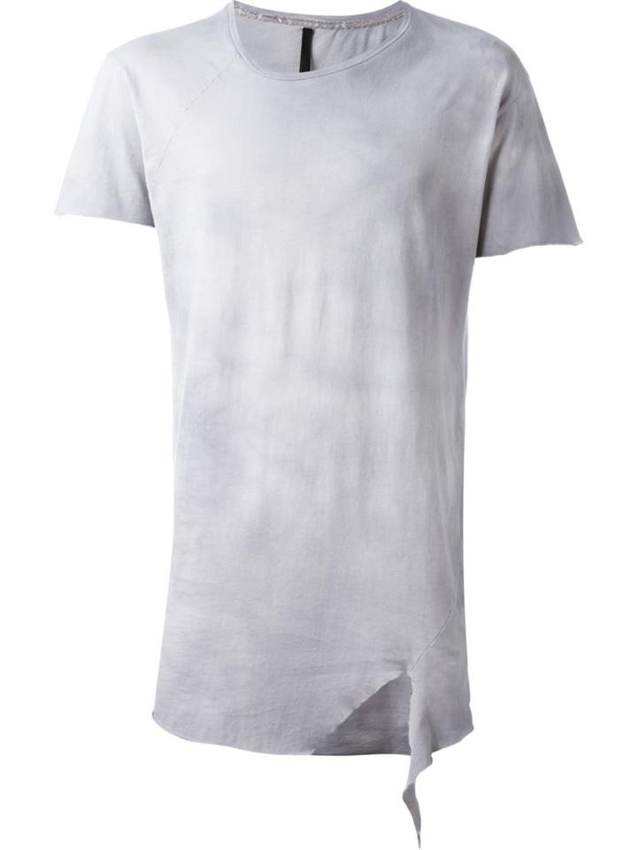 Odeur 'feather' T-shirt, Men's, Size: Medium, Grey, Cotton