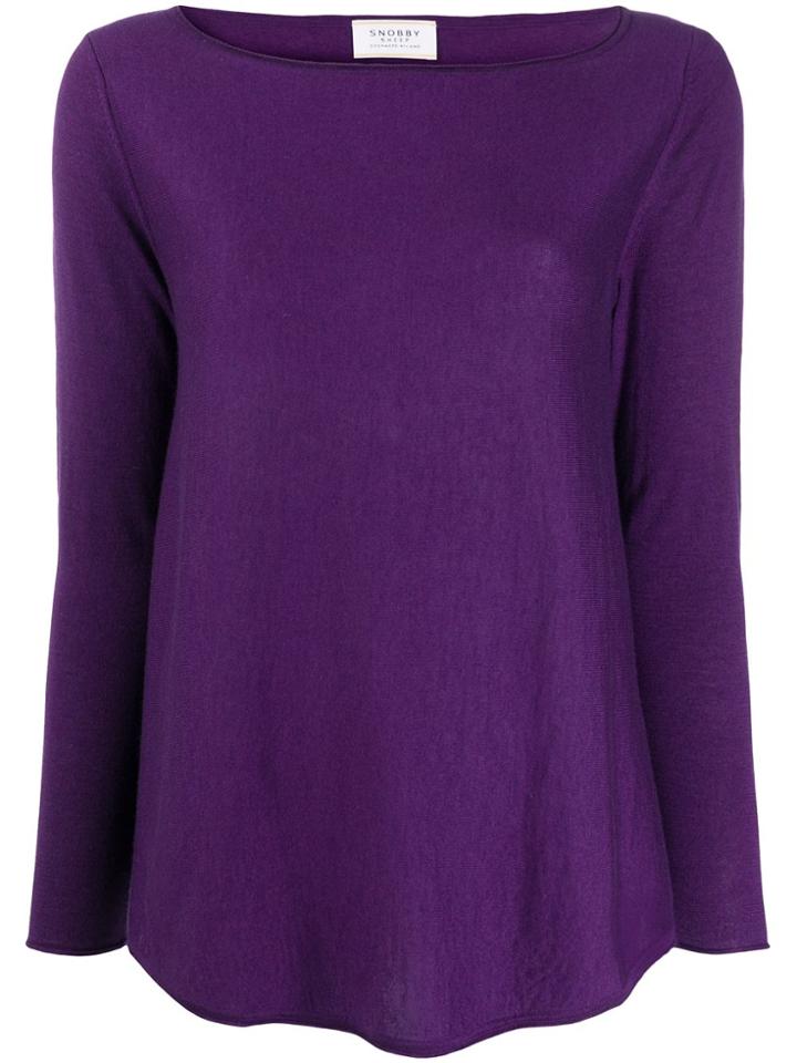 Snobby Sheep Anita Jumper - Purple