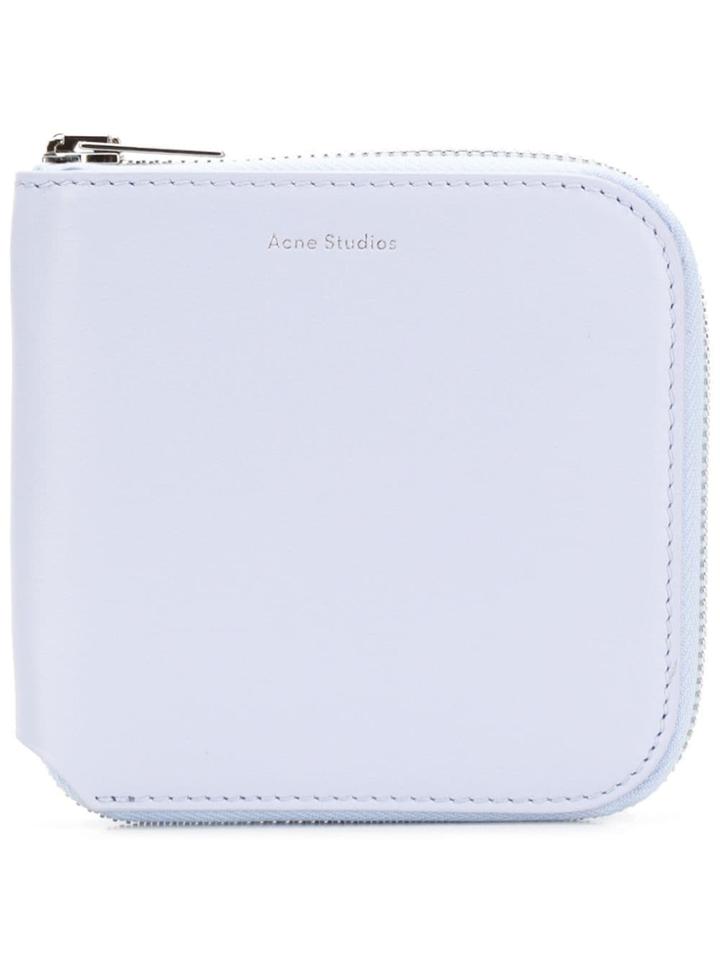 Acne Studios Csarite S Wallet - Blue