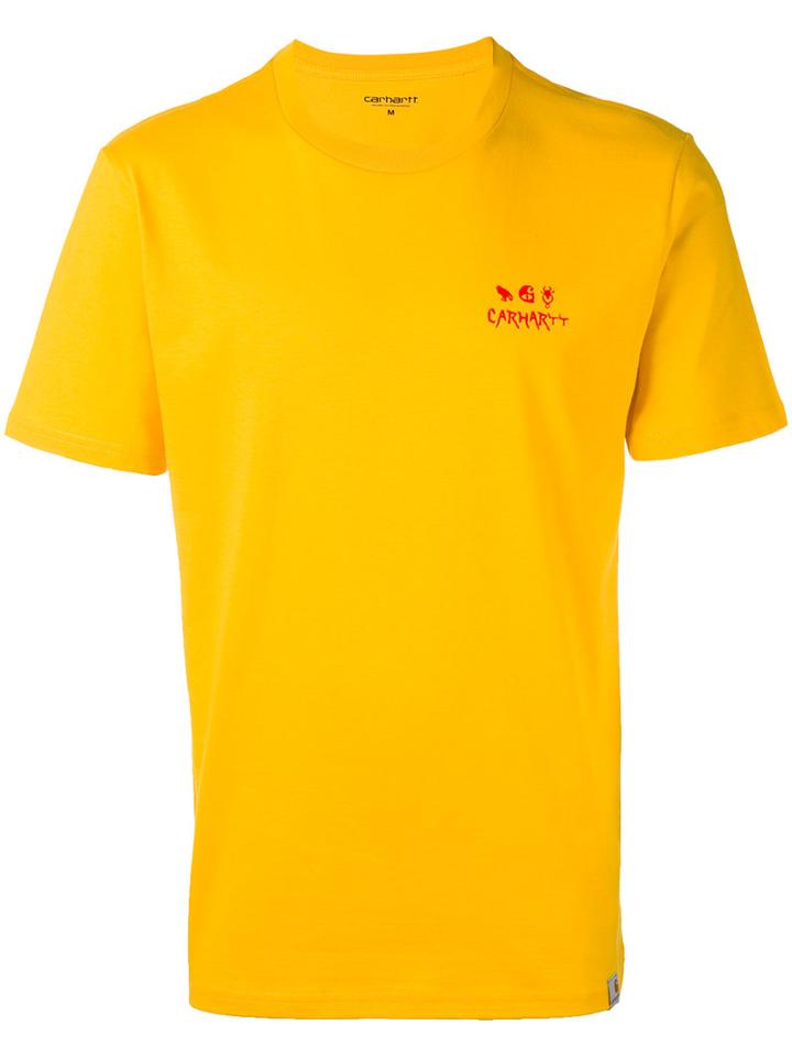 Carhartt - Egypt Signs T-shirt - Men - Cotton - L, Yellow/orange, Cotton