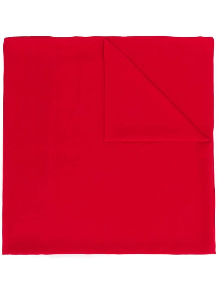 Max Mara Studio Fattore Scarf - Red