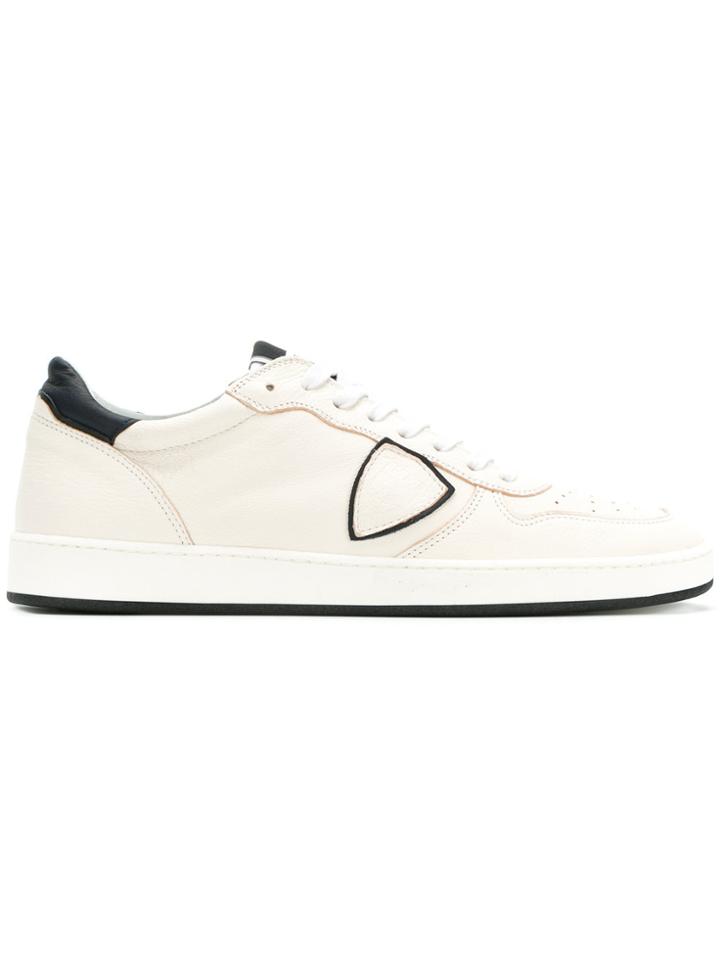 Philippe Model Lace-up Sneakers - White