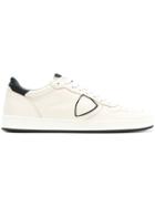 Philippe Model Lace-up Sneakers - White