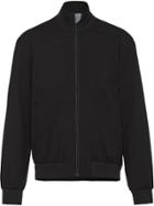 Prada Stretch Punto Stoffa Zipped Jacket - Black