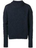 Jil Sander Classic Crew-neck Jumper - Blue