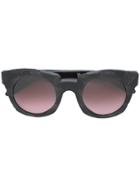 Kuboraum Thick Frame Sunglasses - Brown