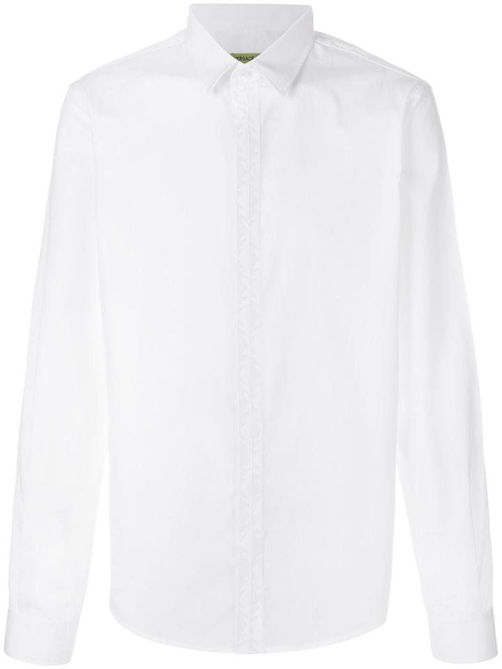 Versace Jeans Embroidered Navajo Shirt - White