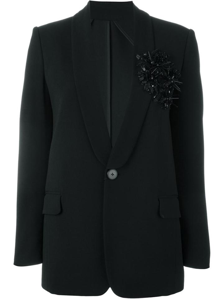 Dsquared2 Sequin Flower Blazer - Black