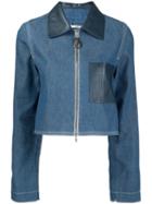 Edun Denim Cropped Jacket