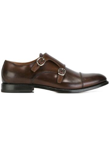 W.gibbs Classic Monk Shoes - Brown