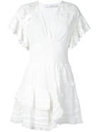 Iro Ruffled Mapple Dress - White