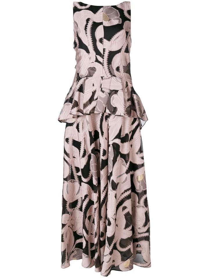 Talbot Runhof Lovato Dress - Pink