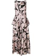 Talbot Runhof Lovato Dress - Pink