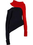 Monse Cut Out Jumper - Blue