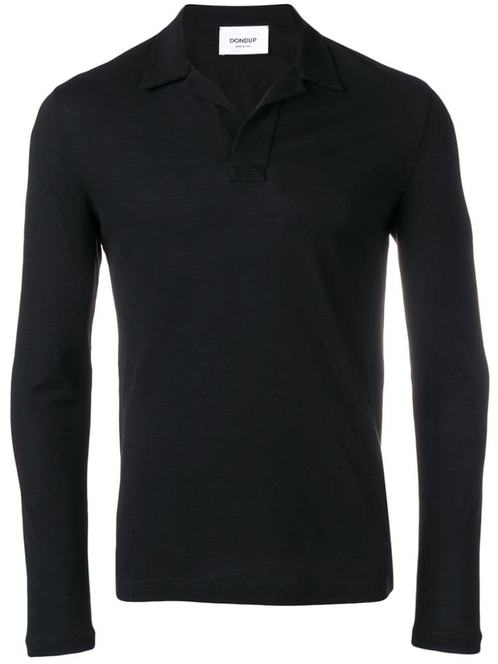Dondup V-neck Sweatshirt - Black