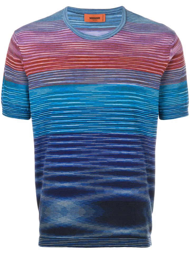 Missoni Striped T-shirt - Multicolour