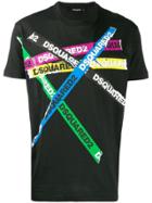 Dsquared2 Logo Tape T-shirt - Black