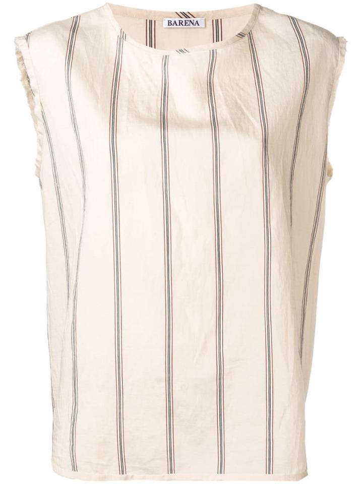 Barena Ariele Striped Top - Neutrals