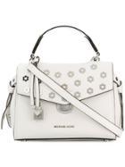 Michael Michael Kors Floral-studded Tote - White