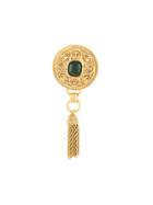 Chanel Vintage Chanel Cc Brooch Pin Corsage - Gold