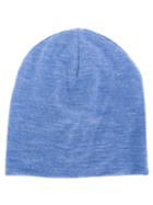 Ami Alexandre Mattiussi Classic Beanie, Men's, Blue, Wool