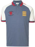 Kent & Curwen Classic Shortsleeved Polo Shirt - Blue