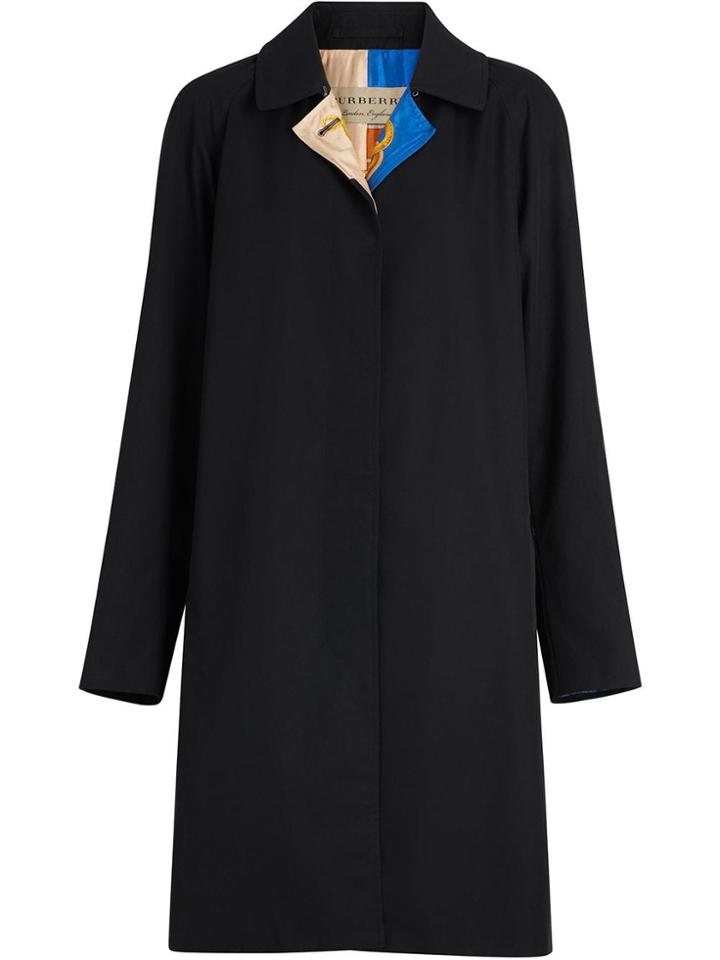 Burberry Single-breasted Coat - Black
