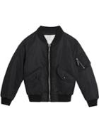 Burberry Kids Bomber Jacket - Black