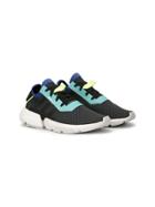 Adidas Kids Colour-block Sneakers - Black