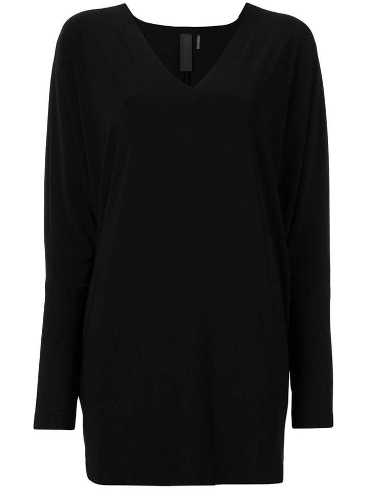 Norma Kamali V-neck Jumper - Black