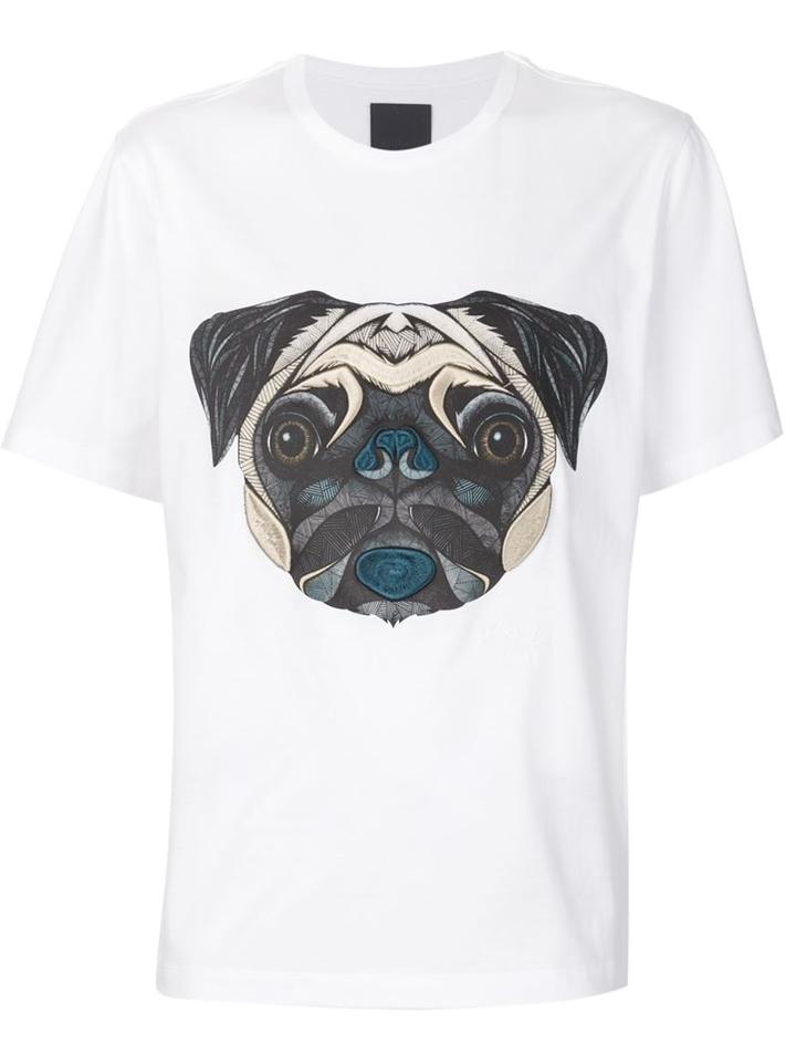 Juun.j Pug Motif T-shirt