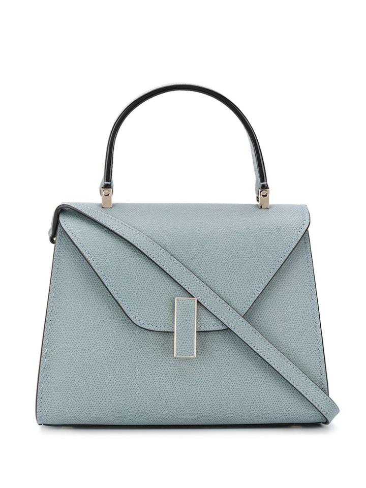Valextra Small Iside Smokey Blue