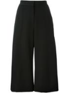 Msgm Classic Culottes, Women's, Size: 38, Black, Polyester/spandex/elastane/polyamide/cotton