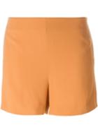 Chalayan 'nothing' Shorts, Women's, Size: 40, Yellow/orange, Cupro/acetate/viscose
