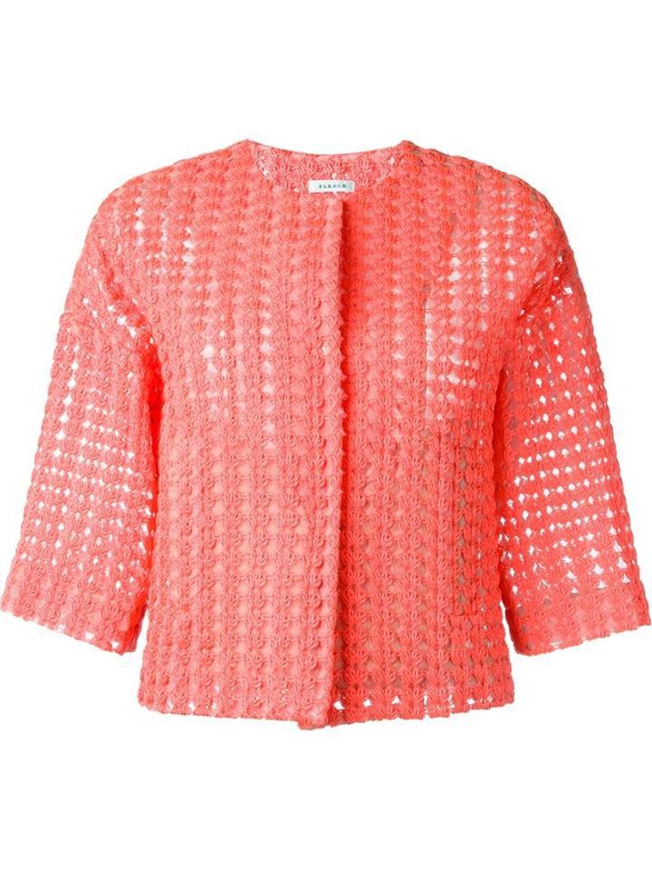 P.a.r.o.s.h. Plastic Jacket, Women's, Size: M, Pink/purple, Polyester