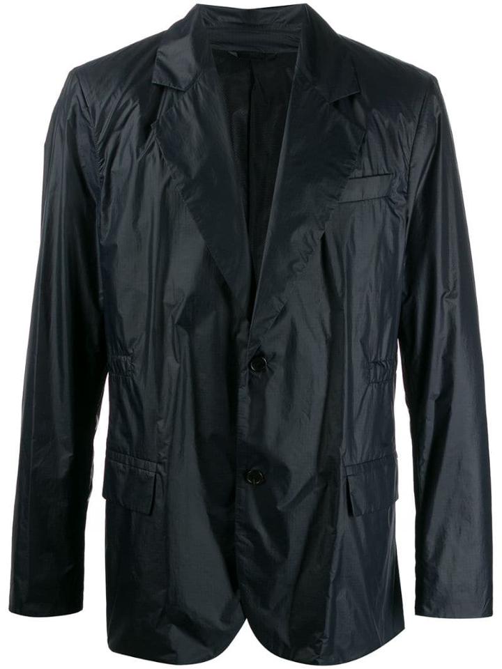 Acne Studios Jace Ny Rip Single-breasted Suit Jacket - Blue