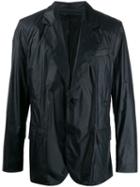 Acne Studios Jace Ny Rip Single-breasted Suit Jacket - Blue