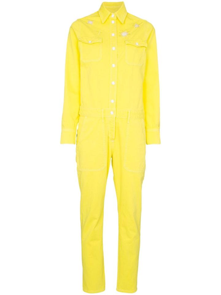Mira Mikati It's Magic Cotton Jumpsuit - Yellow