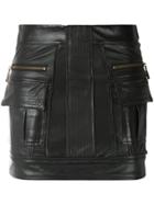 Andrea Bogosian Short Straight Skirt - Black